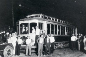 Last RT&L / SVT trolley Norristown